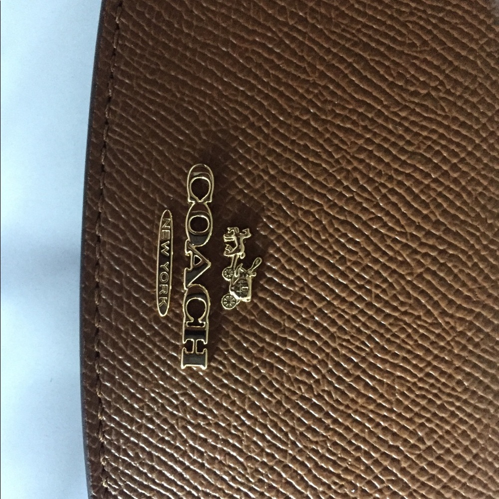COACH Slim Wallet - Saddle